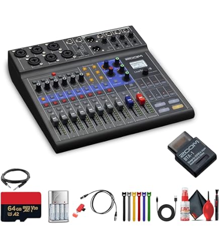 Amazon.com: Zoom LiveTrak L-8 Portable Podcast 8-Track Digital